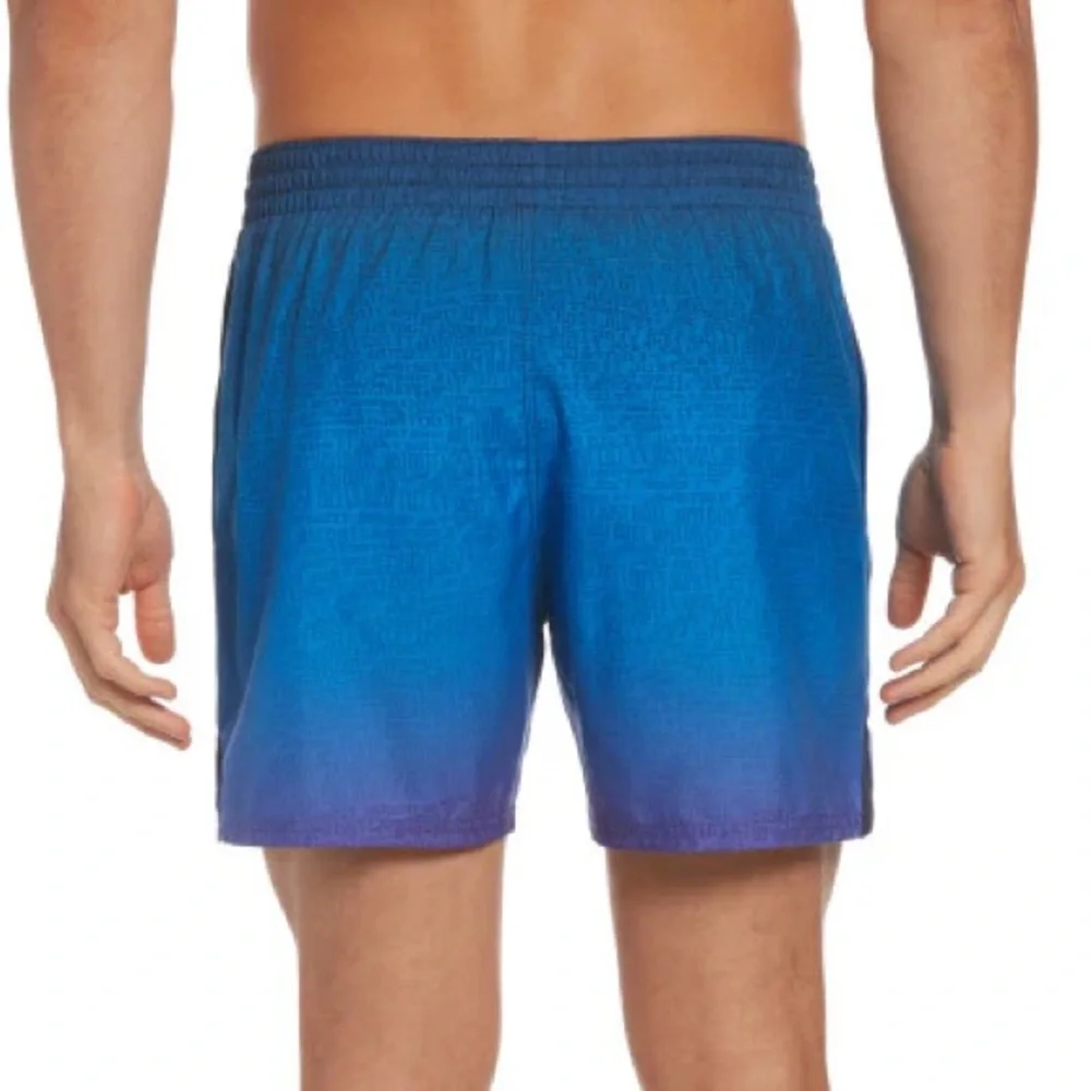 Nike Swim Men's Jdi Fade Volley Swim Shorts Psychic Purple Size Large
